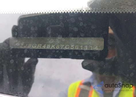 2007 Jeep Grand Cherokee Laredo z USA, uszkodzony, nr VIN 1J8GR48K87C561114